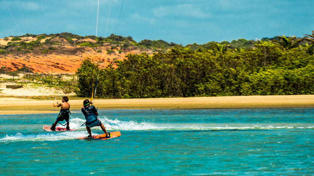 Global Kite trips - Barra nova lagoon